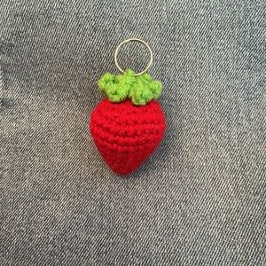 Strawberry Keychain